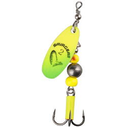 SAVAGE GEAR LINGURITA ROTATIVA CAVIAR NR.4/14G FLUO YELLOW/CHART.