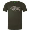 TRICOU KORDA OUTLINE TEE DARK OLIVE MAR.S