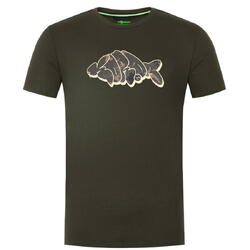 TRICOU KORDA OUTLINE TEE DARK OLIVE MAR.S