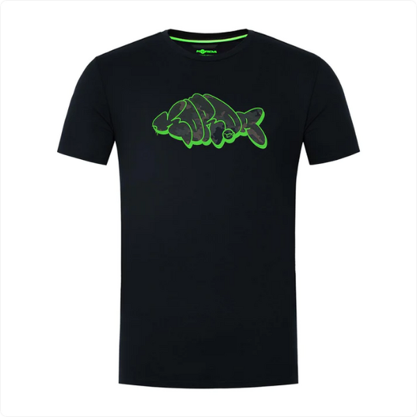 TRICOU KORDA OUTLINE TEE BLACK MAR.M