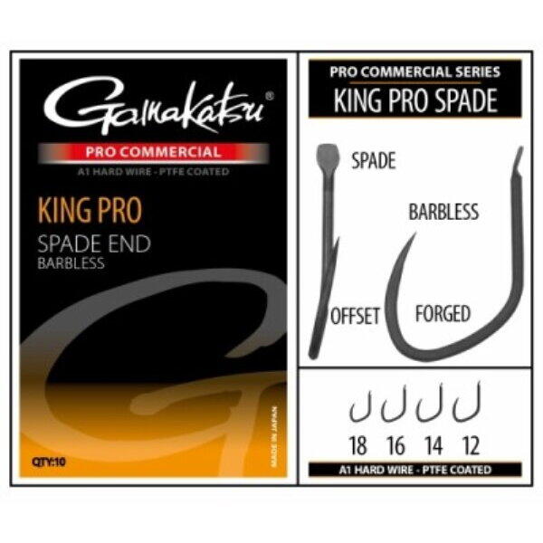 GAMAKATSU CARLIG COARS PRO-C KING PRO SPADE 10BUC/PL