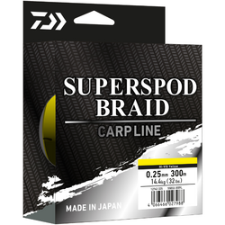 SUPERSPOD 4XBRAID GALBEN 025MM/14,1KG/300M