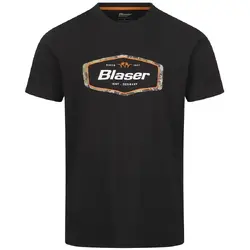 TRICOU BADGE T 24 BLACK MAR.2XL (800)