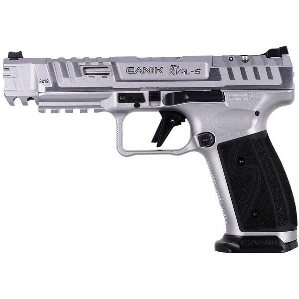 CANIK PISTOL GLONT TP9 SFX RIVAL-S CHROME CAL.9X19MM