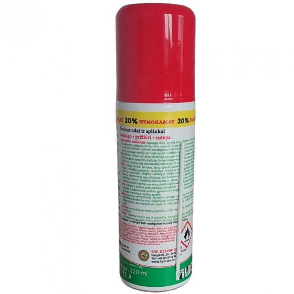 BALLISTOL SPRAY ULEI ARMA 120ML