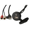 GARMIN CONECTOR USB/AUX 3,5MM PT. SISTEM FUSION