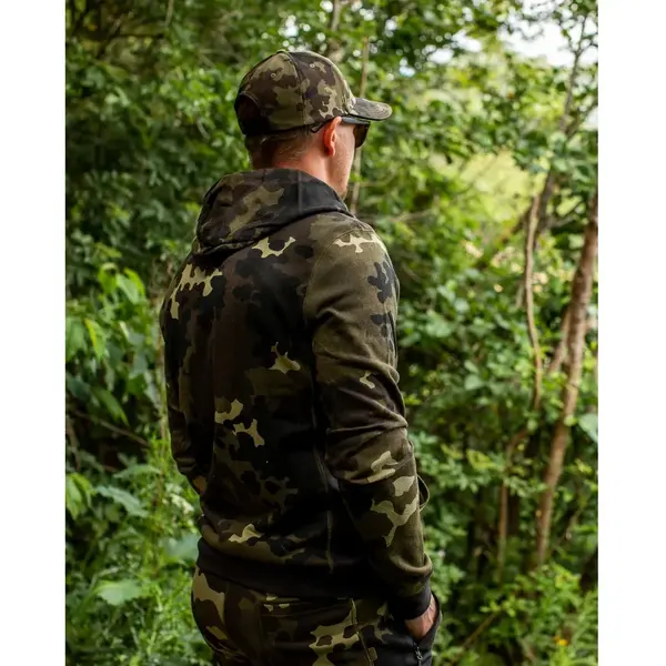 KORDA HANORAC ZIP HOODIE DARK KAMO MAR.S