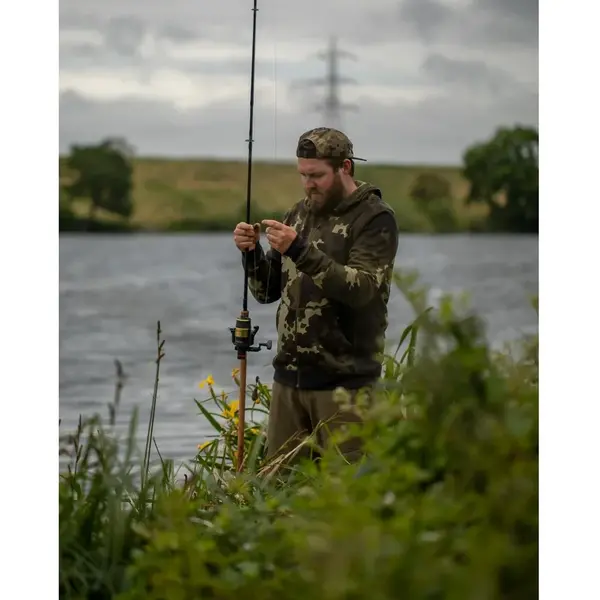 KORDA HANORAC ZIP HOODIE DARK KAMO MAR.2XL