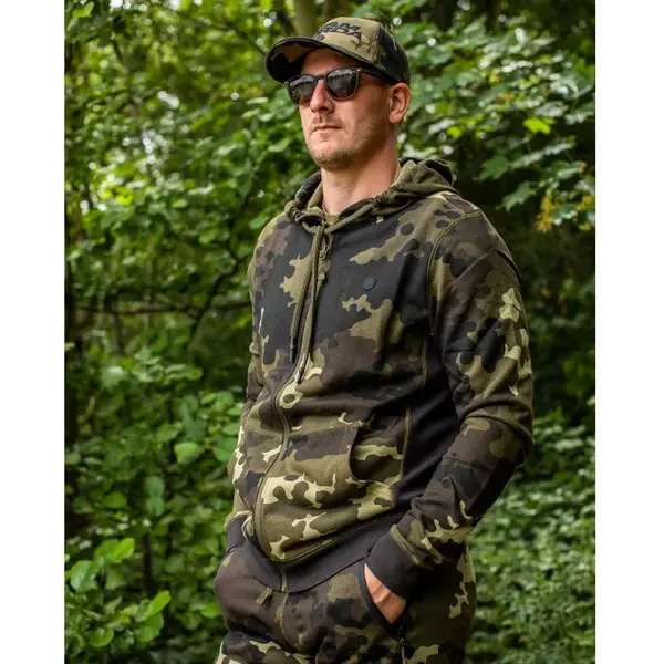 KORDA HANORAC ZIP HOODIE DARK KAMO MAR.2XL