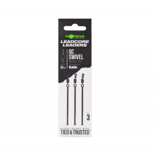 KORDA MONT. KABLE QC SWIVEL 50CM WEED