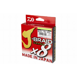 DAIWA J-BRAID GRAND X8E CHARTR. 016MM/10,0KG/270M