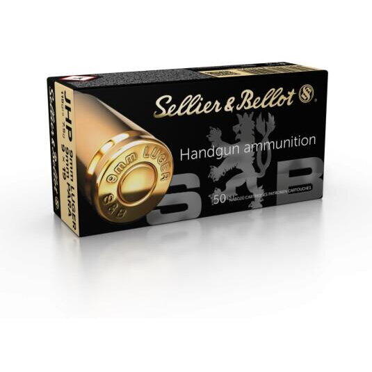 SELLIER & BELLOT CARTUS 9X19/JHP/7,5G