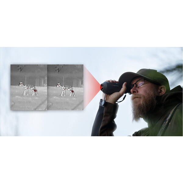 MONOCULAR VEDERE TERMICA LYNX S LE15S 800X600