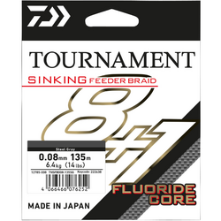 TOURNAMENT SINKING FEEDER BRAID 8+1 008MM/135M GRI