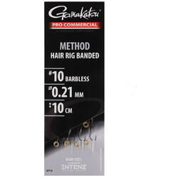 MONT.METHOD HAIR RIG BAYONET NR.10/0,21MM/10CM 8BUC/PL