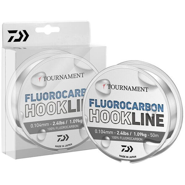 DAIWA FIR TOURNAMENT FLOUROCARBON HOOKLINE 0,104MM/1,09KG/50M
