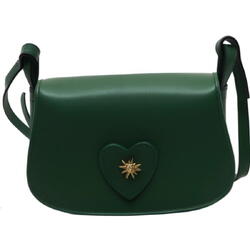 GEANTA PIELE MODEL 1 FLOARE DE COLT VERDE