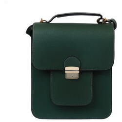 SERVIETA PIELE MODEL 2 A4 CU BUZUNAR VERDE