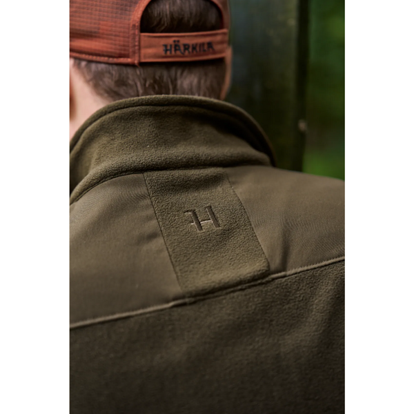 HARKILA VESTA FLEECE FJELL HUNTING GREEN/WILLOW GREEN MAR.L