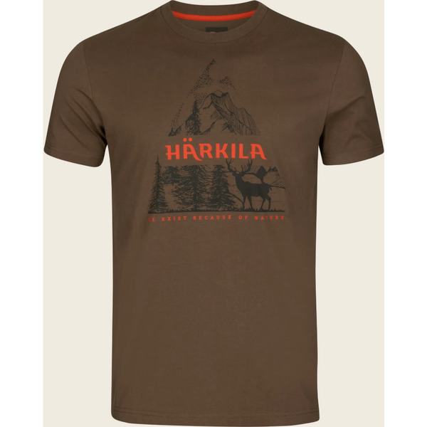 HARKILA TRICOU NATURE S/S SLATE BLACK MAR.L