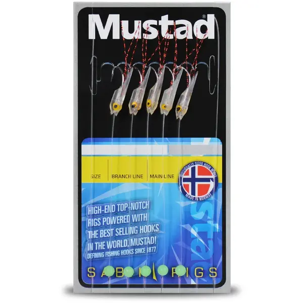 MUSTAD TAPARINA TEASER RIG NR.14 5BUC/PL