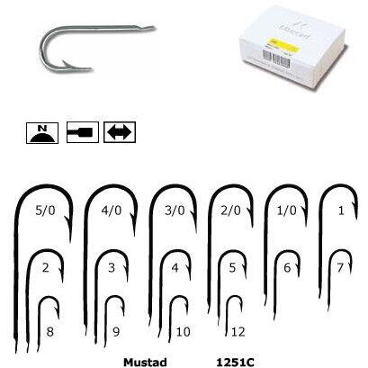 MUSTAD CARLIG TIJA LUNGA PROT.ANTICOROZIVA 100BUC/PL