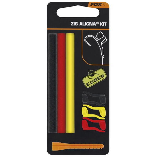 FOX ADAPTOARE EDGES ZIG ALIGNA SLEEVE 8BUC/PL YELLOW