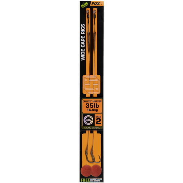FOX CARLIGE LEGATE EDGES WIDE GAPE NR.2 2BUC/PL