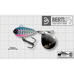 BERTI SPINNER SKELETONIK PRO COLORADO NICKEL 6G RAINBOW