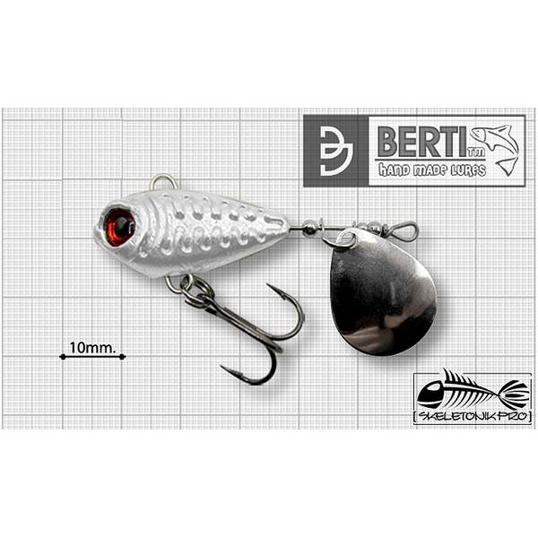 BERTI SPINNER SKELETONIK PRO COLORADO NICKEL 6G ALB13