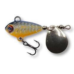BERTI SPINNER SKELETONIK PRO COLORADO NICKEL 10G SILVER SHAD