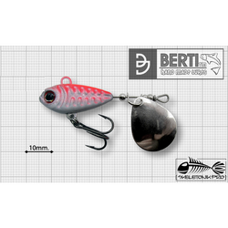 BERTI SPINNER SKELETONIK PRO COLORADO NICKEL 16G RED BACK