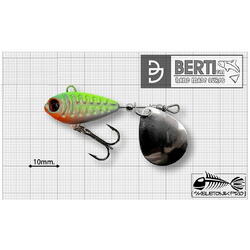 BERTI SPINNER SKELETONIK PRO COLORADO NICKEL 18G CLOWN