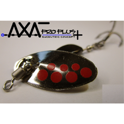 ROTATIVA AXAT PRO PLUS 2.9G NICKEL RED DOTS - NEGRU