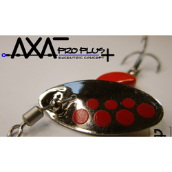 ROTATIVA AXAT PRO PLUS 3.5G NICKEL RED DOTS - ROȘU