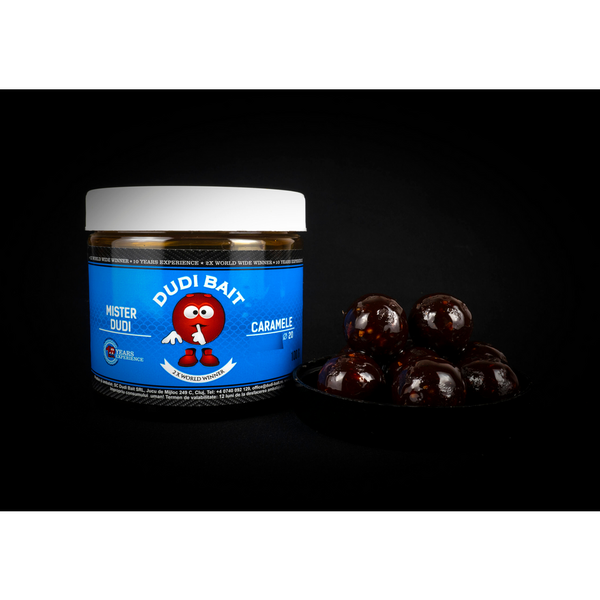 DUDI BAIT BOILIES TARI DE CARLIG MISTER DUDI CARAMELE 16MM 100G