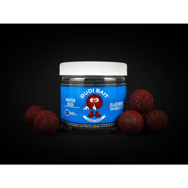 DUDI BAIT BOILIES SOLUBILE DE CARLIG MISTER DUDI GLAZURATE 20MM 100G