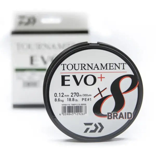 DAIWA TN X8 BR. EVO+ CHARTR. 016MM/12,2KG/270M