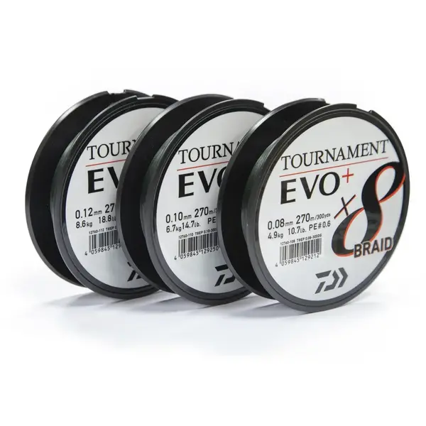 DAIWA TN X8 BR. EVO+ CHARTR. 018MM/15,8KG/270M