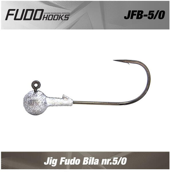 JIG TACKLE FUDO BILA NR.5/0 36G 5BUC/PL
