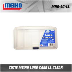 CUTIE TACKLEMEIHO LURE CASE LL CLEAR 18,6X10,3X3,4CM