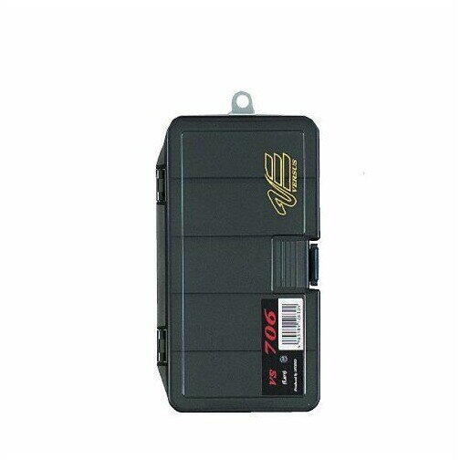 CUTIE TACKLE MEIHO LURE CASE L SMOKE BK 18,6X10,3X3,4CM
