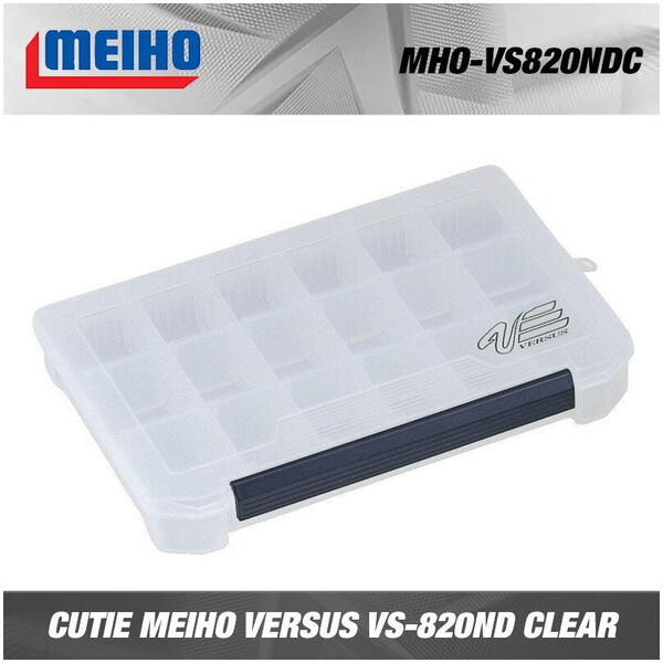 CUTIE TACKLE MEIHO VERSUS VS-820ND CLEAR 22,4X10X3CM