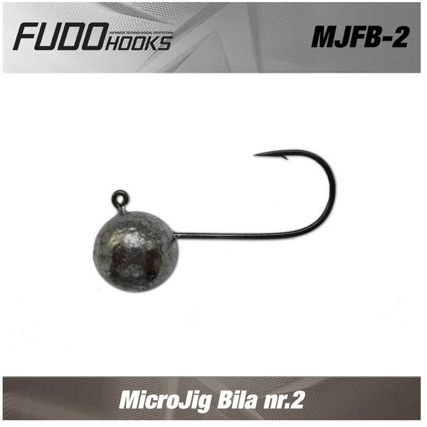 JIG TACKLE MICROJIG FUDO NR.2 0,7G 8BUC/PL
