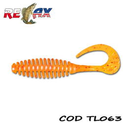GRUB TACKLE TURBO TWISTER 11CM RELAX TL063 4BUC/PL