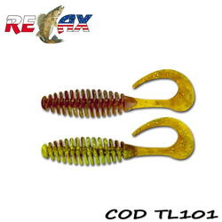 GRUB TACKLE TURBO TWISTER 11CM RELAX TL101 4BUC/PL