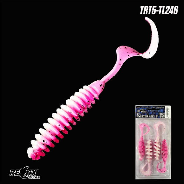 GRUB TACKLE TURBO TWISTER 11CM RELAX TL246 4BUC/PL