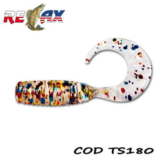 GRUB TACKLE TWISTER 4CM RELAX TS180 8BUC/PL