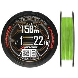 FIR TACKLE YGK X-BRAID UPGRADE X8 VERDE FLUO 150M/22LBS