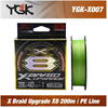 FIR TACKLE YGK X-BRAID UPGRADE X8 VERDE FLUO 200M/50LBS